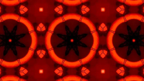 Poly Art Kaleidoscope Geometric Hypnotic Fractal background 00010 Stock Footage 123785128