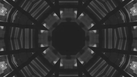 Poly Art Kaleidoscope Geometric Hypnotic Fractal background 00013 Stock Footage 123787663