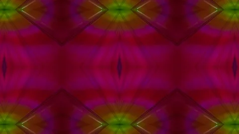 Poly Art Kaleidoscope Geometric Hypnotic Fractal background 00015 Stock Footage 123788605