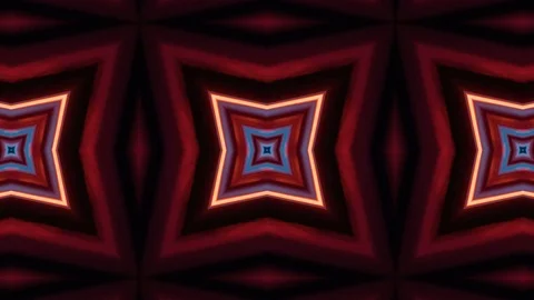 Poly Art Kaleidoscope Hypnotic Pattern Animation Footage Stock Footage 122225871