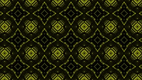 Poly Art Kaleidoscope Hypnotic Pattern Animation Footage Stock Footage 122226487
