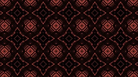 Poly Art Kaleidoscope Hypnotic Pattern Animation Footage Stock Footage 122226517