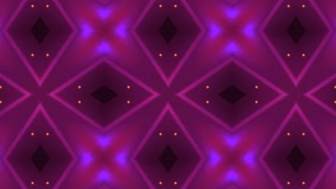 Poly Art Kaleidoscope Hypnotic Pattern Animation Footage Stock Footage 122334235