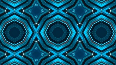 Poly Art Kaleidoscope Hypnotic Pattern Animation Footage Stock Footage 122334666