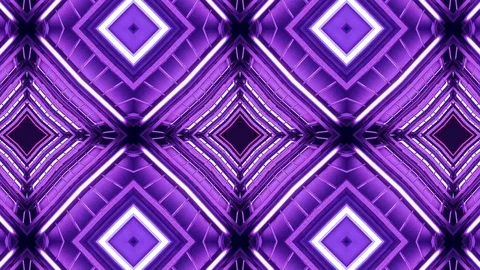 Poly Art Kaleidoscope Hypnotic Pattern Animation Footage Stock Footage 122335163