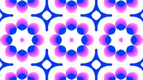 Poly Art Kaleidoscope Hypnotic Pattern Animation Footage Stock Footage 122335570