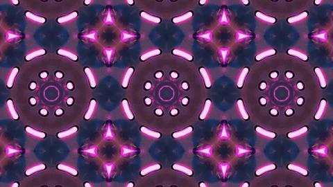 Poly Art Kaleidoscope Hypnotic Pattern Animation Footage Stock Footage 122336713