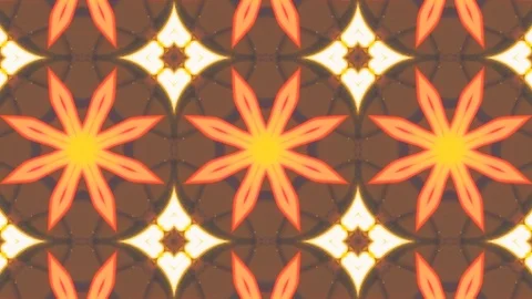 Poly Art Kaleidoscope Hypnotic Pattern Animation Footage Stock Footage 122336851