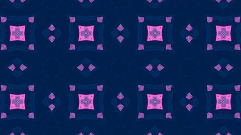 Poly Art Kaleidoscope Hypnotic Pattern Animation Footage Stock Footage 122337379