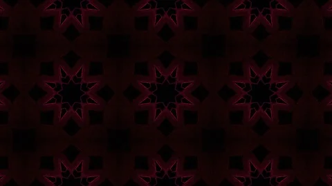 Poly Art Kaleidoscope Hypnotic Pattern Animation Footage Stock Footage 122337388