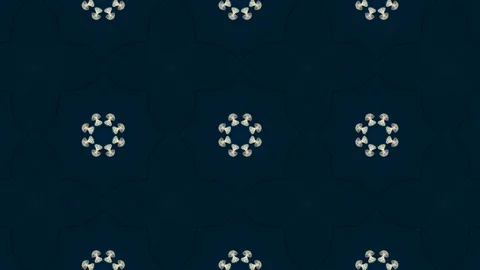 Poly Art Kaleidoscope Hypnotic Pattern Animation Footage Stock Footage 122337653