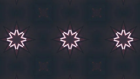 Poly Art Kaleidoscope Hypnotic Pattern Animation Footage Stock Footage 122338704