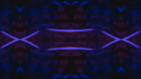 Poly Art Kaleidoscope Hypnotic Pattern Animation Footage Stock Footage 122339968