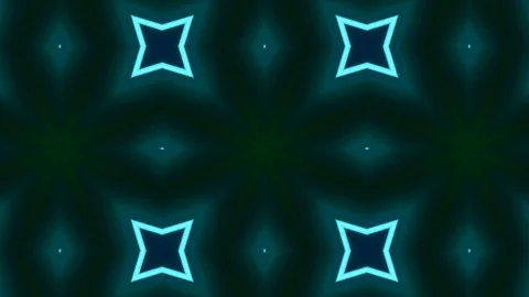 Poly Art Kaleidoscope Hypnotic Pattern Animation Footage Stock Footage 122340313