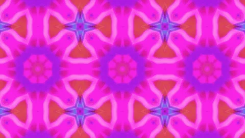 Poly Art Kaleidoscope Hypnotic Pattern Animation Footage Stock Footage 122341220
