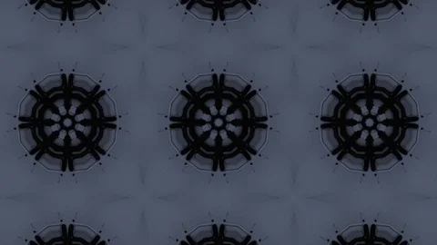 Poly Art Kaleidoscope Hypnotic Pattern Animation Footage Stock Footage 122341332