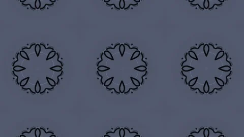 Poly Art Kaleidoscope Hypnotic Pattern Animation Footage Stock Footage 122341355