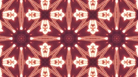 Poly Art Kaleidoscope Hypnotic Pattern Animation Footage Stock Footage 122341607