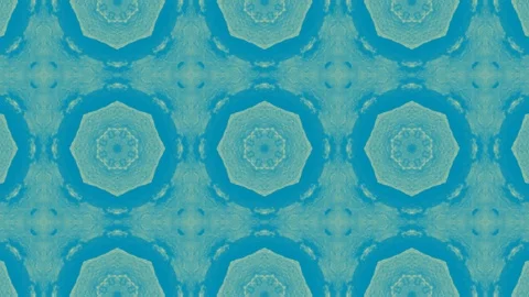 Poly Art Kaleidoscope Hypnotic Pattern Animation Footage Stock Footage 122342162