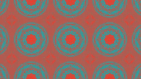 Poly Art Kaleidoscope Hypnotic Pattern Animation Footage Stock Footage 122342214