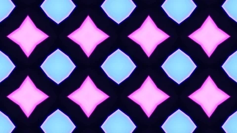 Poly Art Kaleidoscope Hypnotic Pattern Animation Footage Stock Footage 122342307