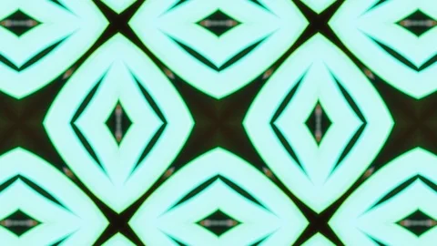 Poly Art Kaleidoscope Hypnotic Pattern Animation Footage Stock Footage 122342349