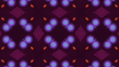 Poly Art Kaleidoscope Hypnotic Pattern Animation Footage Stock Footage 122342392