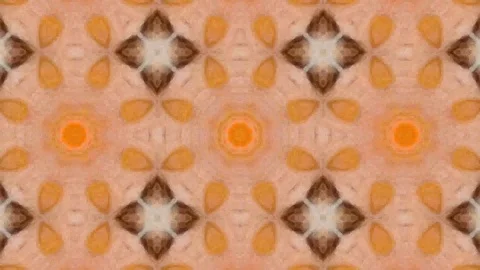 Poly Art Kaleidoscope Hypnotic Pattern Animation Footage Stock Footage 122342435