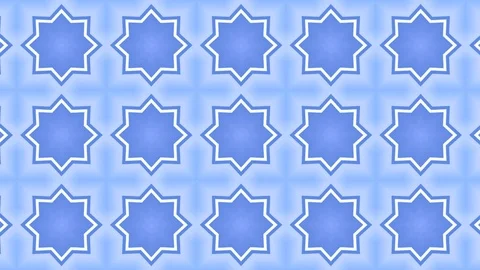 Poly Art Kaleidoscope Hypnotic Pattern Animation Footage Stock Footage 122342768