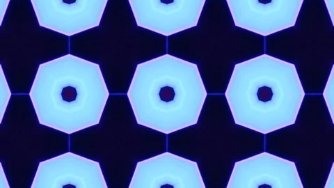 Poly Art Kaleidoscope Hypnotic Pattern Animation Footage Stock Footage 122342823