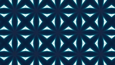 Poly Art Kaleidoscope Hypnotic Pattern Animation Footage Stock Footage 122342853