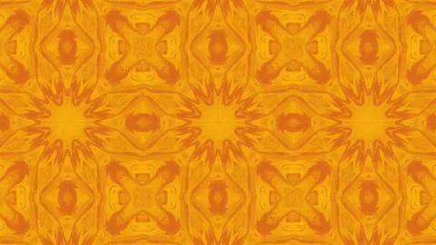 Poly Art Kaleidoscope Hypnotic Pattern Animation Footage Stock Footage 122342894