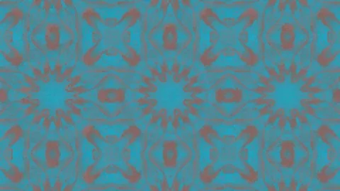 Poly Art Kaleidoscope Hypnotic Pattern Animation Footage Stock Footage 122342940