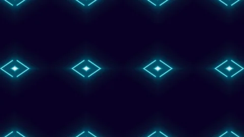 Poly Art Kaleidoscope Hypnotic Pattern Animation Footage Stock Footage 122343057