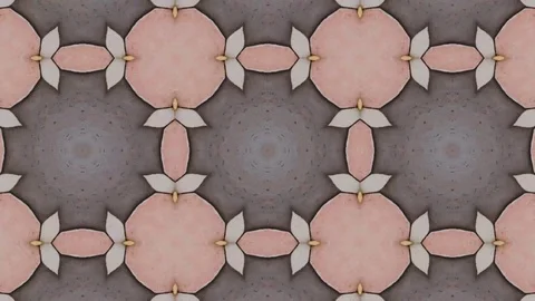 Poly Art Kaleidoscope Hypnotic Pattern Animation Footage Stock Footage 122343145