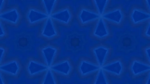 Poly Art Kaleidoscope Hypnotic Pattern Animation Footage Stock Footage 122343249