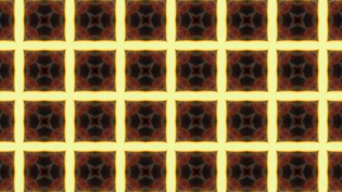 Poly Art Kaleidoscope Hypnotic Pattern Animation Footage Stock Footage 122343374