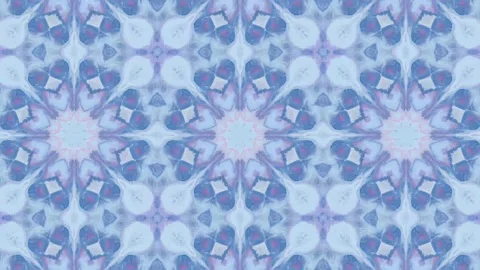 Poly Art Kaleidoscope Hypnotic Pattern Animation Footage Stock Footage 122343533