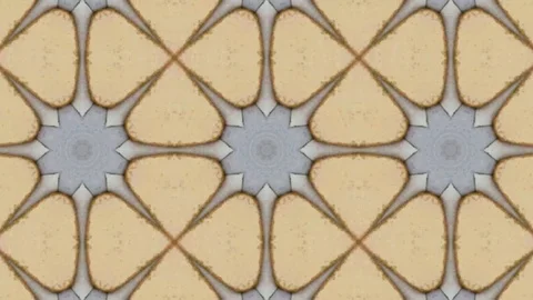 Poly Art Kaleidoscope Hypnotic Pattern Animation Footage Stock Footage 122343574