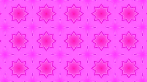 Poly Art Kaleidoscope Hypnotic Pattern Animation Footage Stock Footage 122343633
