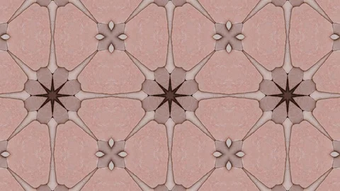 Poly Art Kaleidoscope Hypnotic Pattern Animation Footage Stock Footage 122343634