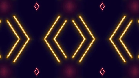 Poly Art Kaleidoscope Hypnotic Pattern Animation Footage Stock Footage 122343714