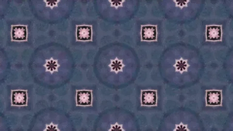 Poly Art Kaleidoscope Hypnotic Pattern Animation Footage Stock Footage 122343748