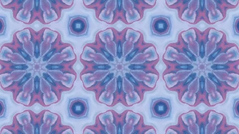 Poly Art Kaleidoscope Hypnotic Pattern Animation Footage Stock Footage 122343756
