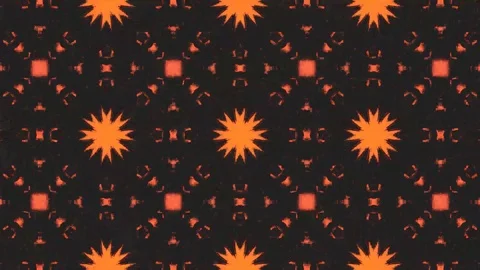 Poly Art Kaleidoscope Hypnotic Pattern Animation Footage Stock Footage 122343794