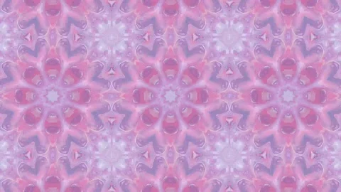 Poly Art Kaleidoscope Hypnotic Pattern Animation Footage Stock Footage 122343827
