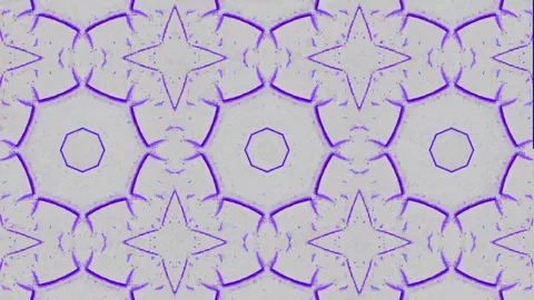Poly Art Kaleidoscope Hypnotic Pattern Animation Footage Stock Footage 122435104