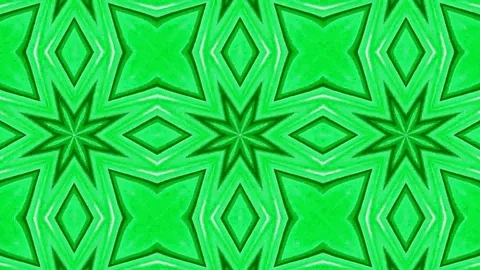 Poly Art Kaleidoscope Hypnotic Pattern Animation Footage Stock Footage 122435301