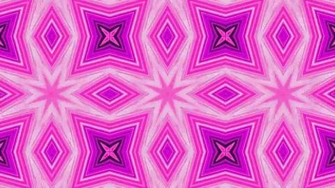 Poly Art Kaleidoscope Hypnotic Pattern Animation Footage Stock Footage 122435494