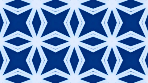 Poly Art Kaleidoscope Hypnotic Pattern Animation Footage Stock Footage 122436826